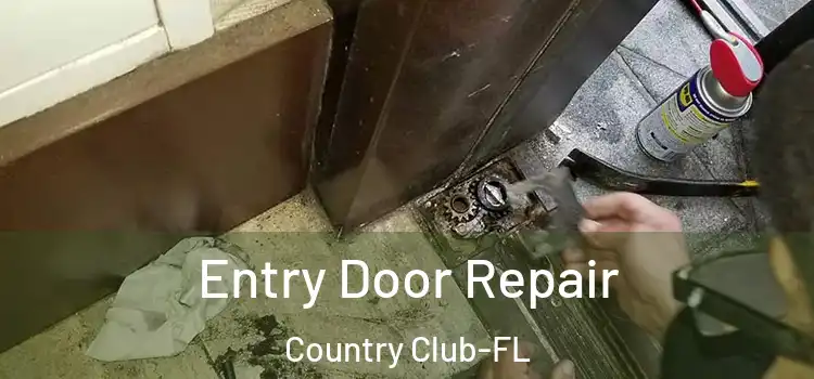 Entry Door Repair Country Club-FL