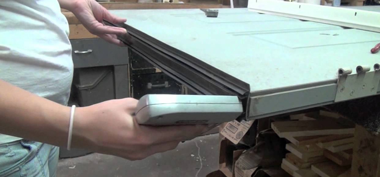 damaged steel door repair Country Club